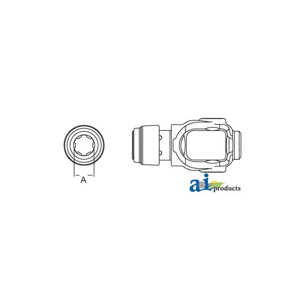 Yoke & Tube Assembly 0" x0" x0"